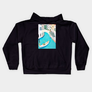 Venice Italy Kids Hoodie